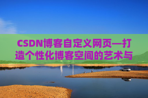 CSDN博客自定义网页—打造个性化博客空间的艺术与技巧